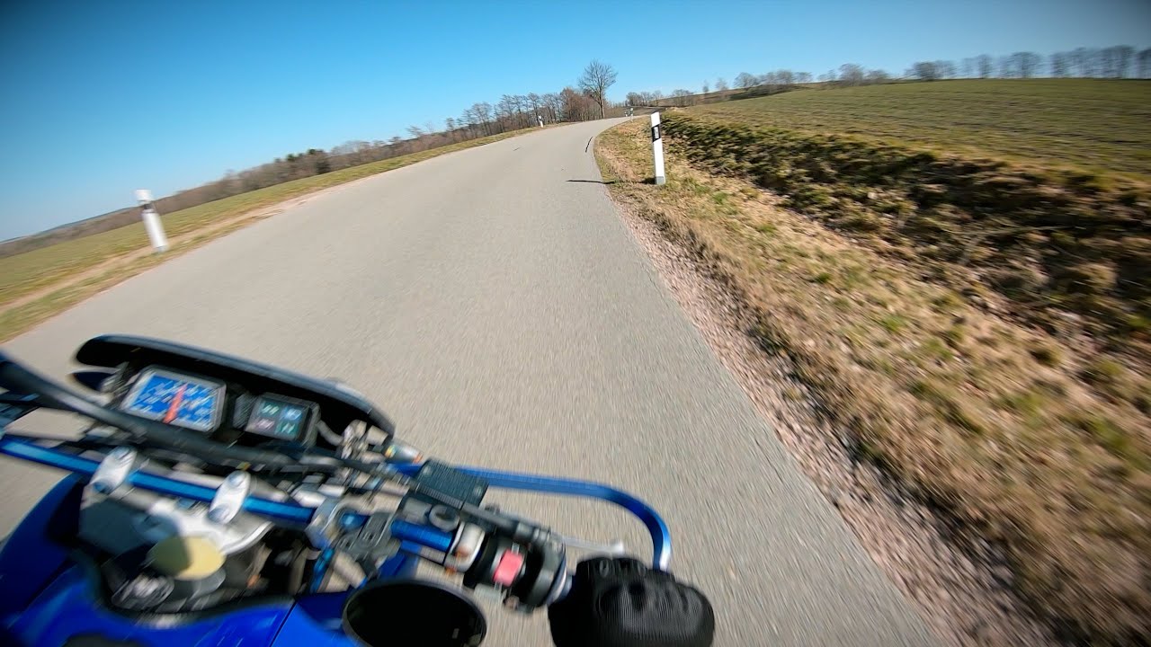 Two Stroke Action RAW Pure Sound No Wind Noise | Yamaha DT 125x