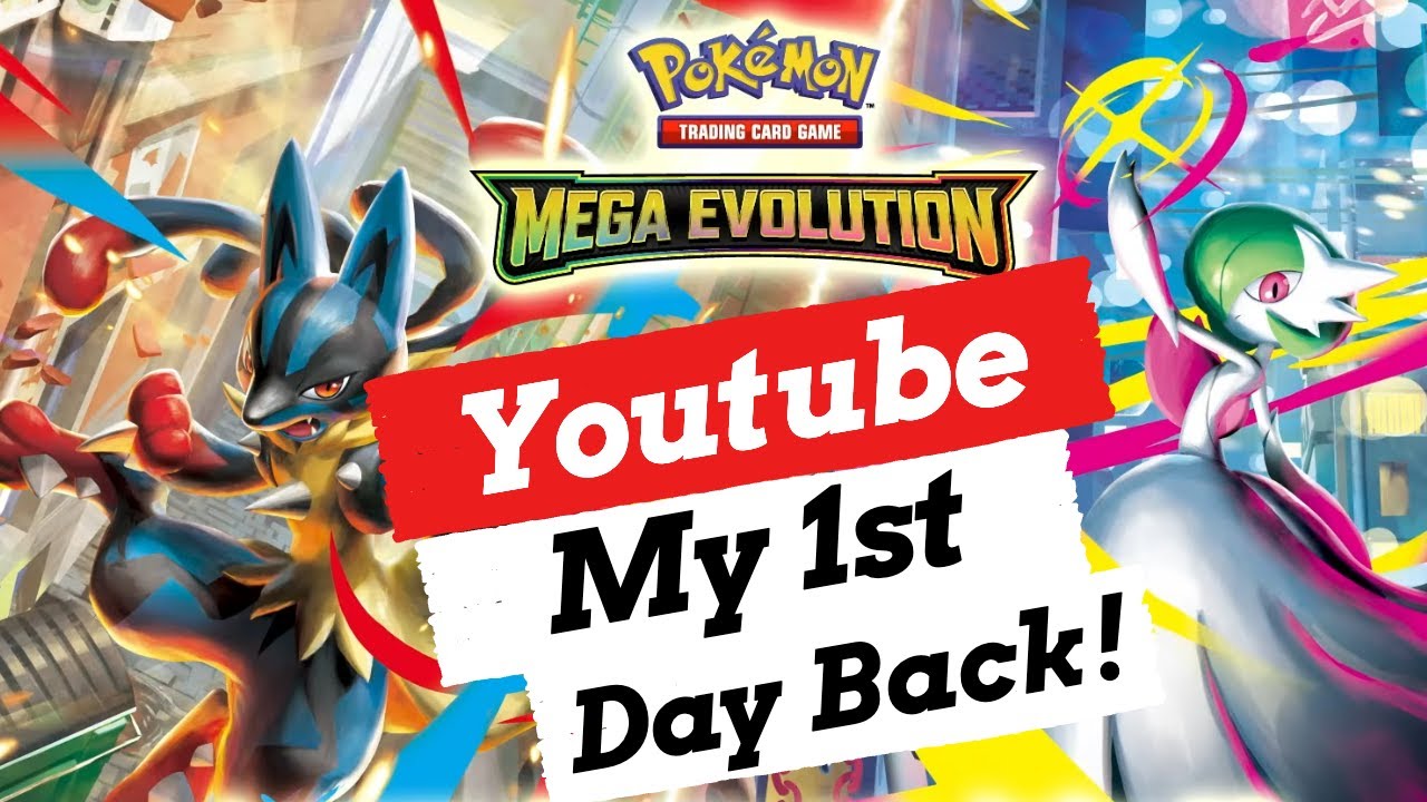 Стоило ли мне вернуться на YouTube? Открытие коробки с Pokemon Mega Evolution