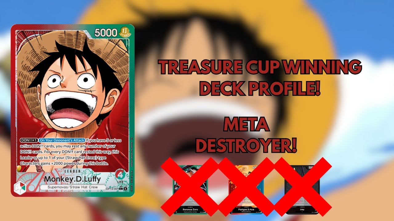 A Deep Dive Into Red Green Luffy - My Personal Treasure Cup Decklist