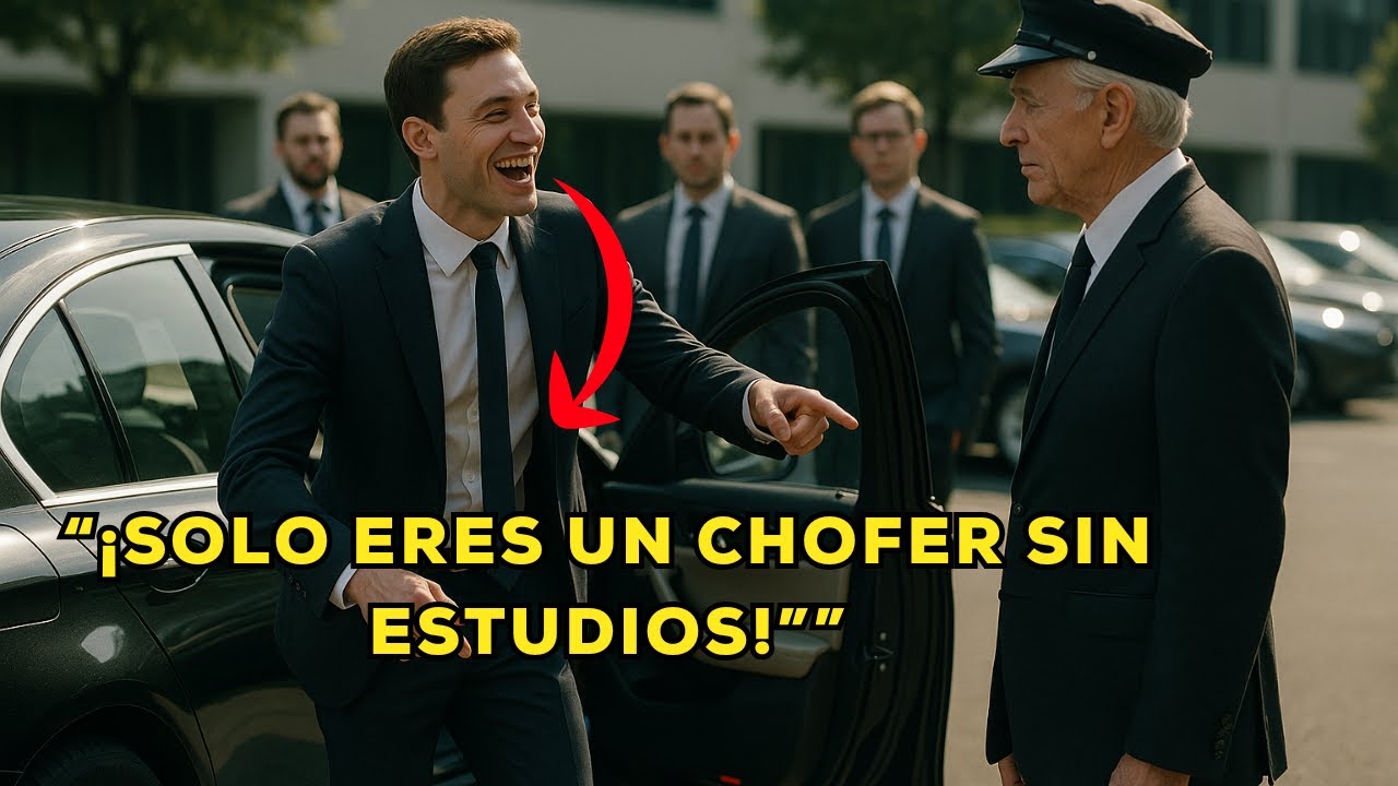 El millonario se BURLÓ del chofer por ‘no tener estudios’… HASTA que DESCUBRIÓ quién era en REALIDAD