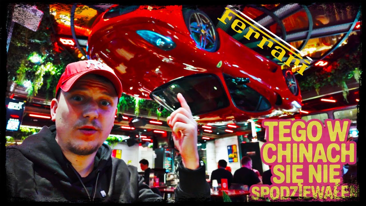 🇨🇳Ferrari nad stolikiem? Odkrywamy najfajniejszą knajpę w Szanghaju