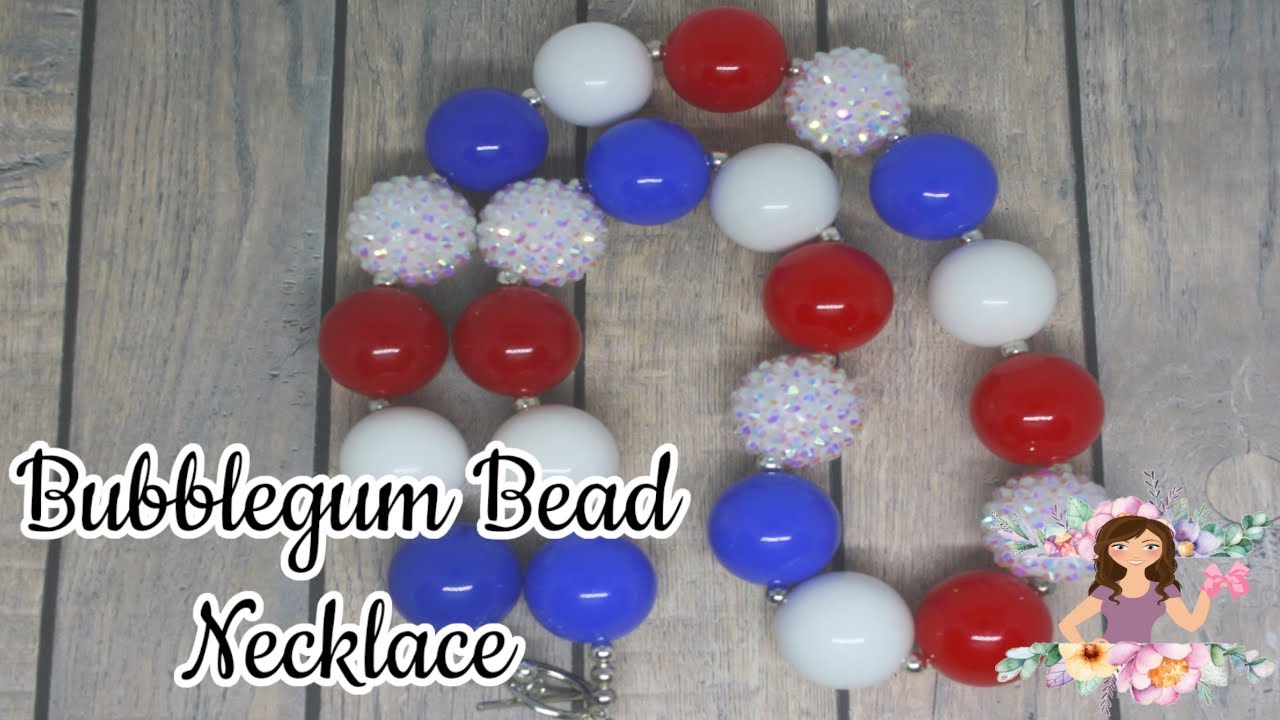 Bubblegum Bead Necklace