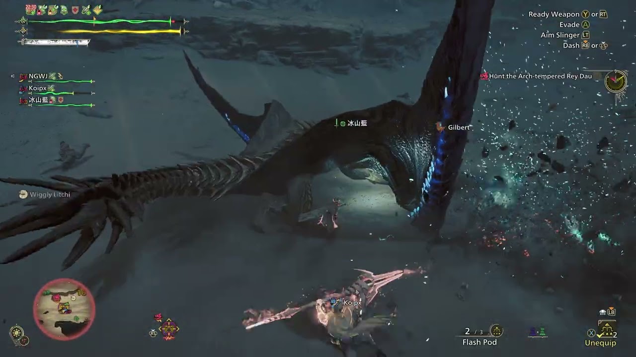 Monster Hunter Wilds - 10* AT Rey Dau Co-Op
