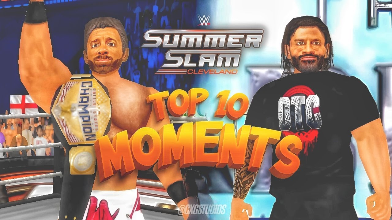SummerSlam 2024: ТОП-10 МОМЕНТОВ в Wrestling Empire! | @cxgstudios