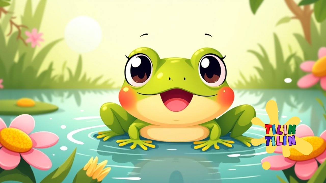 Desenho Infantil TilinTili🌈🐸 Rã Saltitante | Canções Infantis para Mexer o Corpo 🎶💧n 5