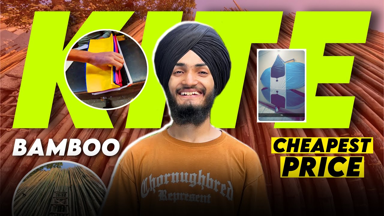 CHEAPEST PRICE KITE BAMBOO IN LUDHIANA LOHRI 2025