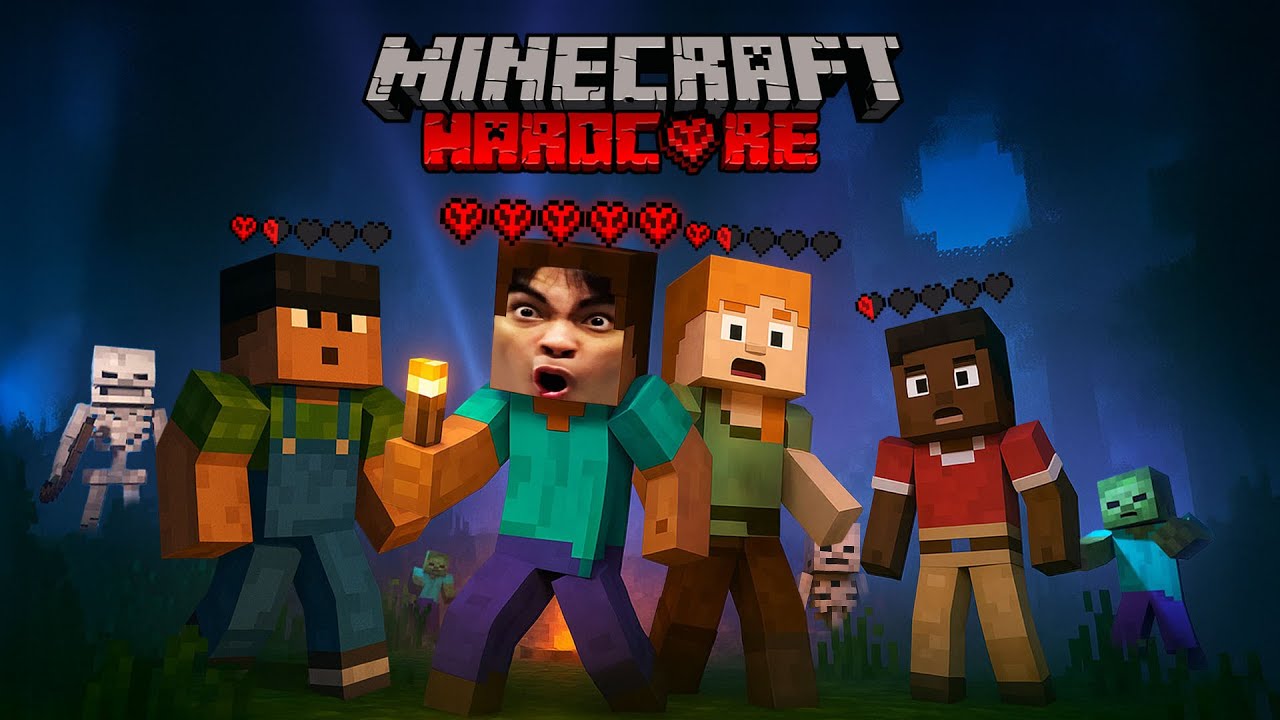 เอาชีวิตจริงลงไปเล่นในเกม...ตุยจริงไม่มีเกิดใหม่ | Minecraft Hardcore