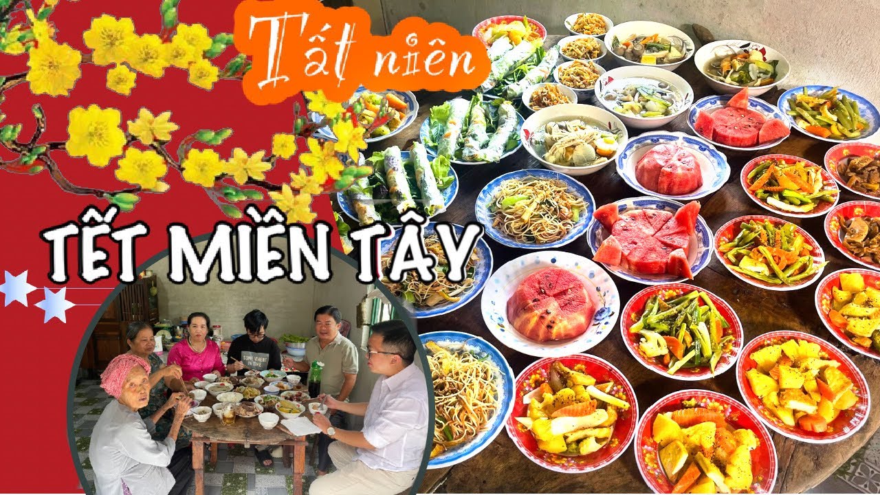 Mâm cơm & tục cúng rước ông bà ngày cuối năm Tết Cổ Truyền Miền Tây || Tết Ất Tỵ 2025