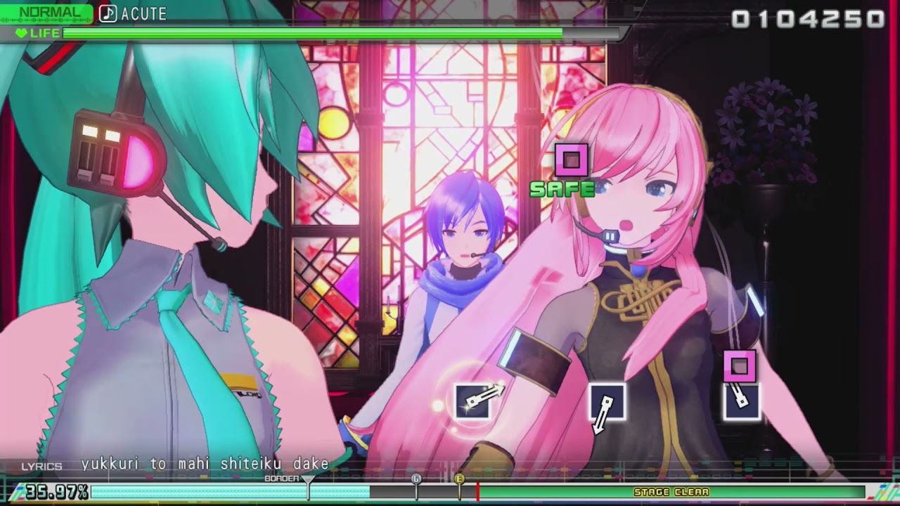 Hatsune Miku: Project DIVA Mega Mix Switch Intro + Gameplay [No Commentary]