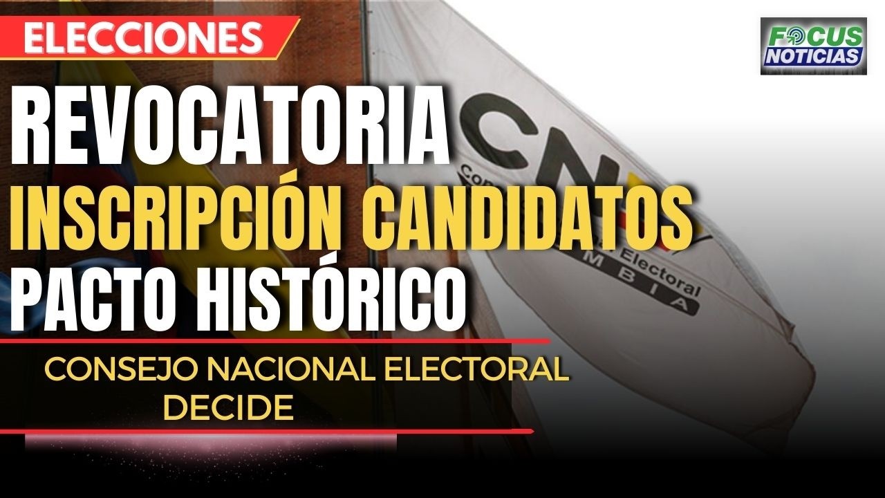EN VIVO | Audiencia REVOCATORIA Inscripción de CANDIDATOS - CONSEJO NACIONAL ELECTORAL Decide #Focus