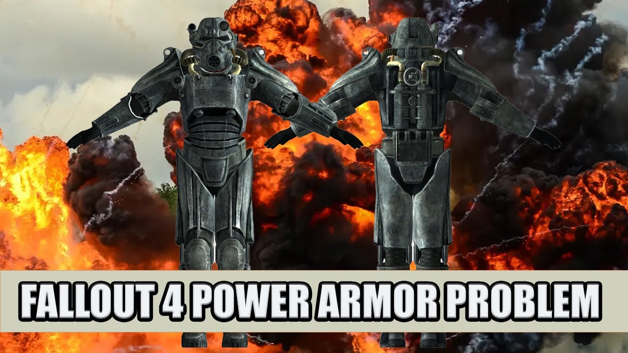 I DON'T UNDERSTAND THE INTENTION BEHIND FALLOUT 4 POWER ARMOR