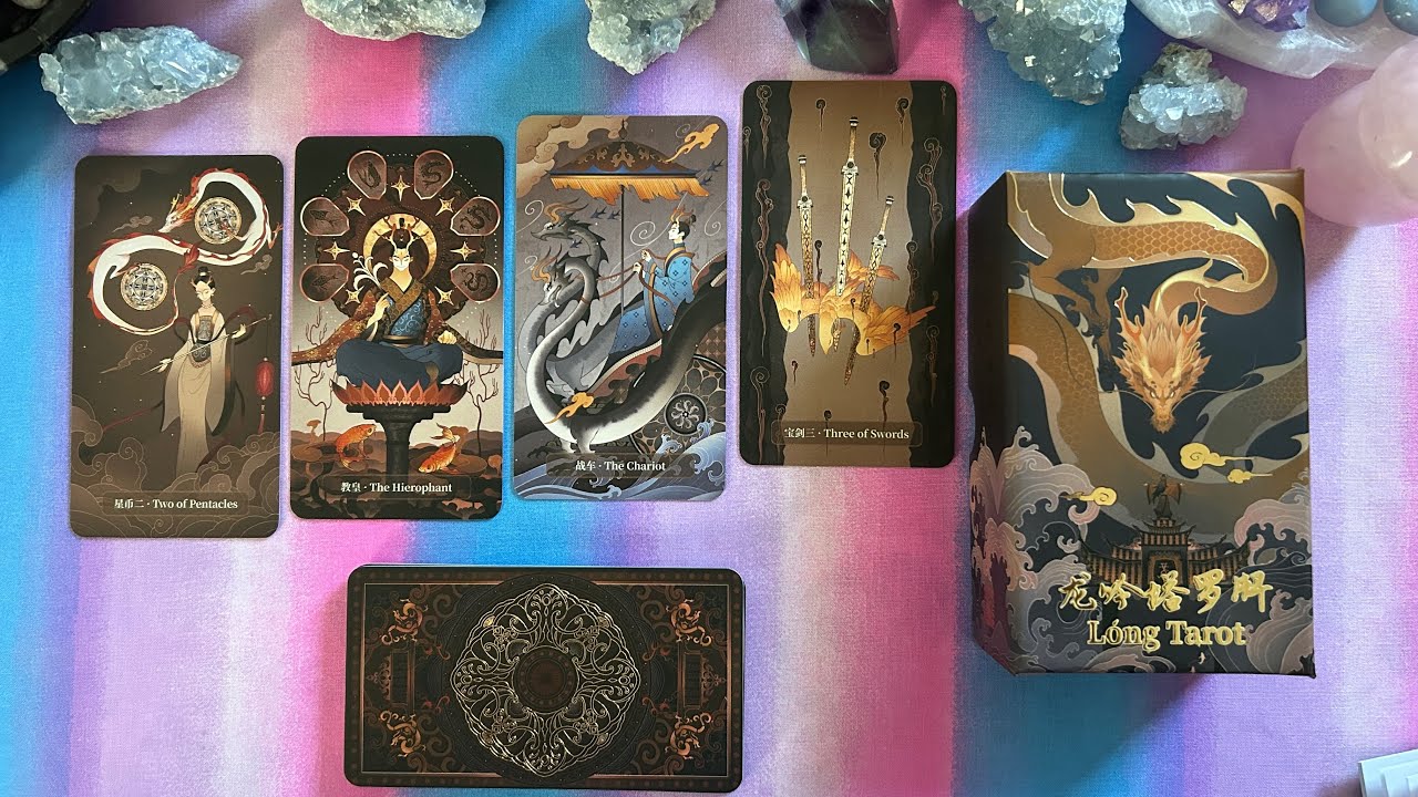 Lóng (Dragon Song) Tarot | A deck in honor of Chinese dragon lore | Walkthrough, Review, & Pairings