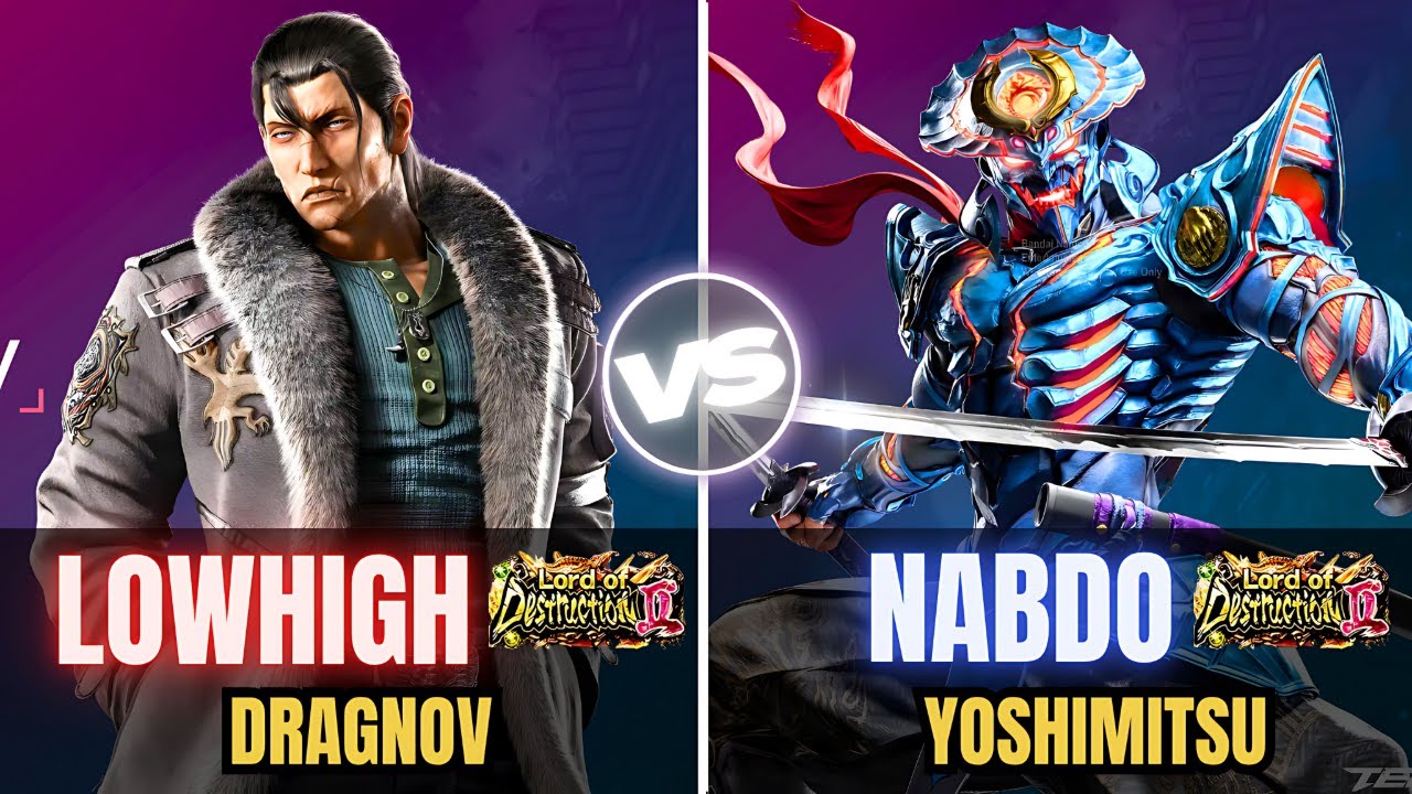 🔥 LOWHIGH (#8 Ranked Dragunov) vs NABDO (High Ranked Yoshimitsu) 🔥 Intense Tekken 8 Battle