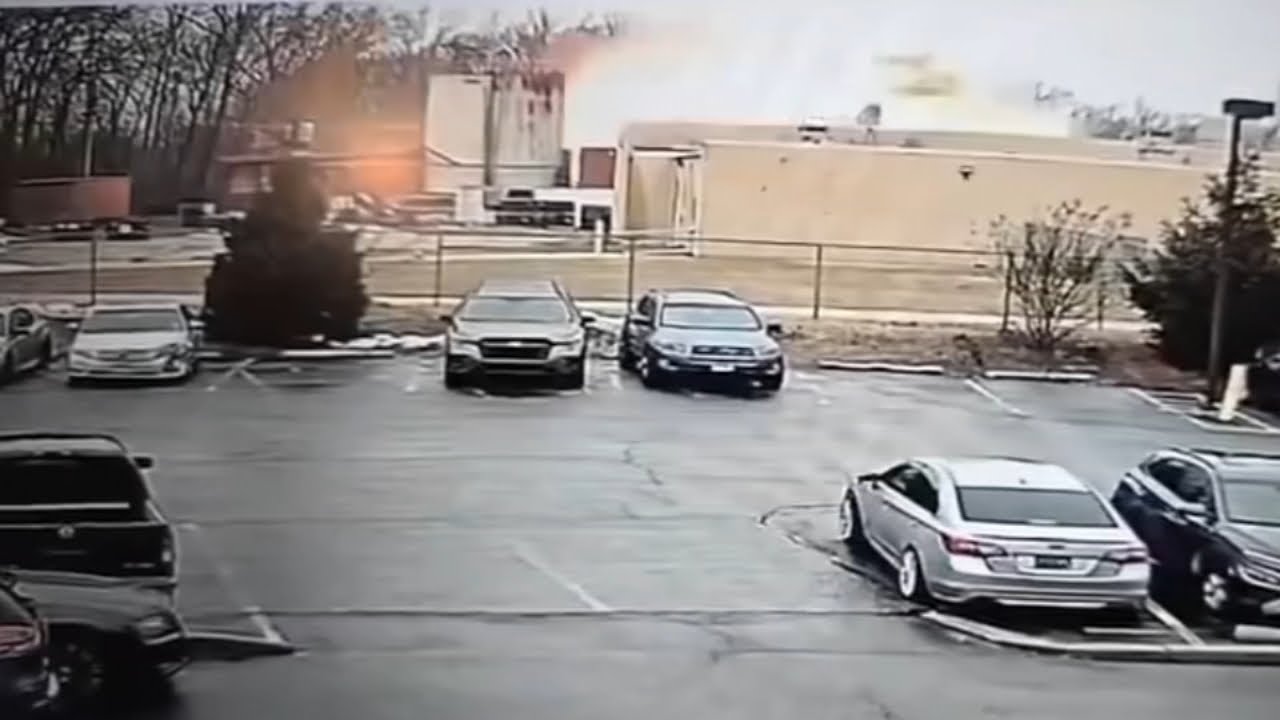 Video captures moment of explosion at South Jersey factory