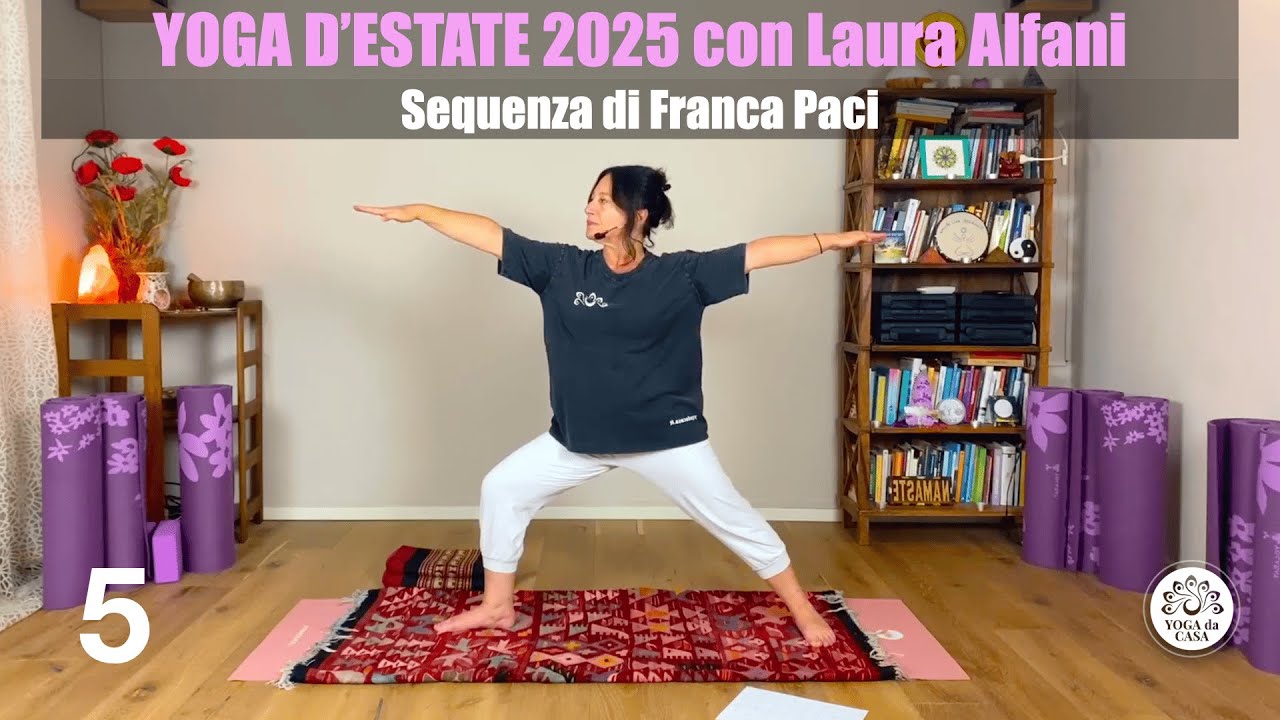 5 - Yoga con Laura Alfani. 