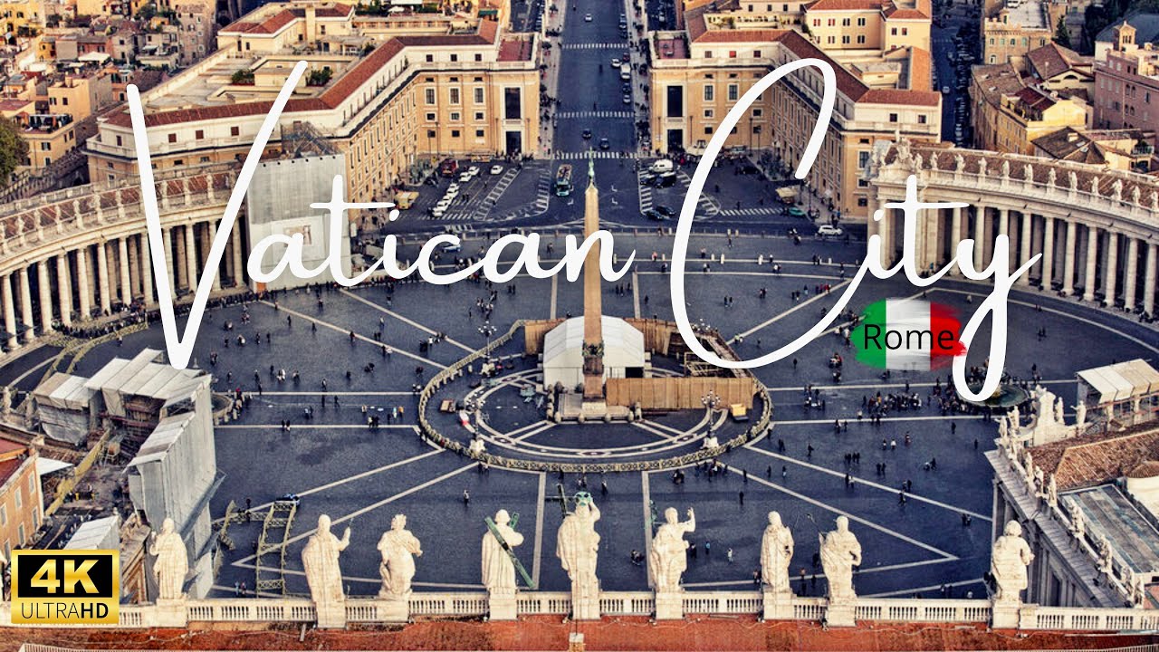 Rome Italy [4k] - Walking Tour In Vatican City - Summer 2022