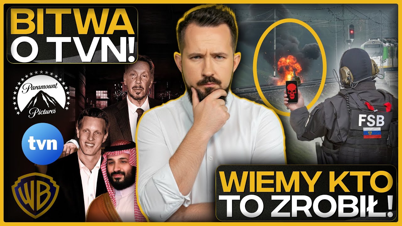 GIGANCI WALCZĄ o TVN, SABOTAŻ TOR&Oacute;W i Wielka AWARIA INTERNETU! #BizWeek