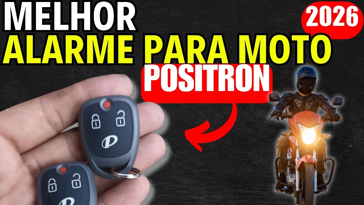 Qual o melhor alarme para moto: melhor alarme positron para moto | qual alarme para moto comprar