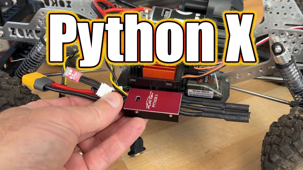 Why Is This Slim RC Crawler ESC So Good? Furitek Python X