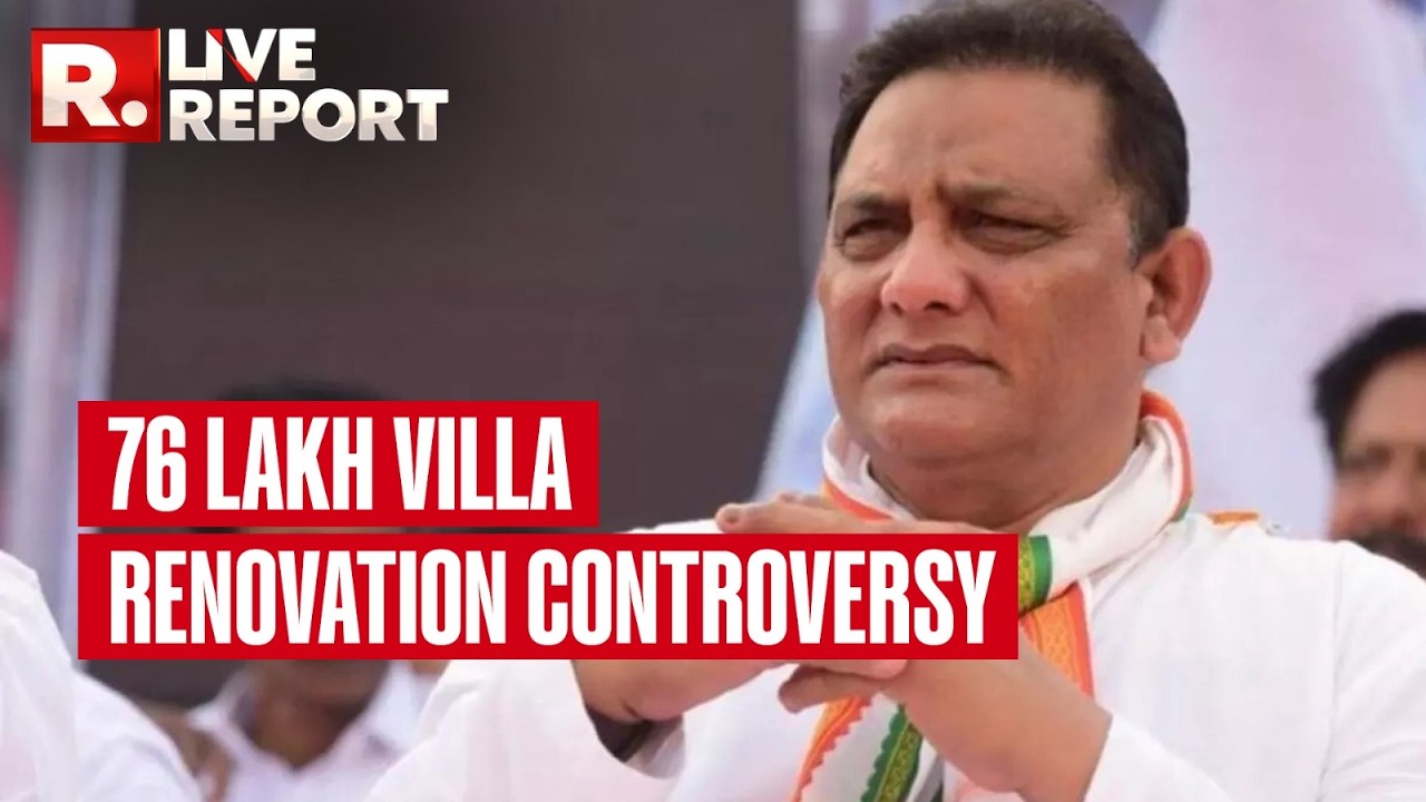 LIVE Report: Rs 76L For Minister Azharuddin's House Repair Work Sparked Political Row In Telangana