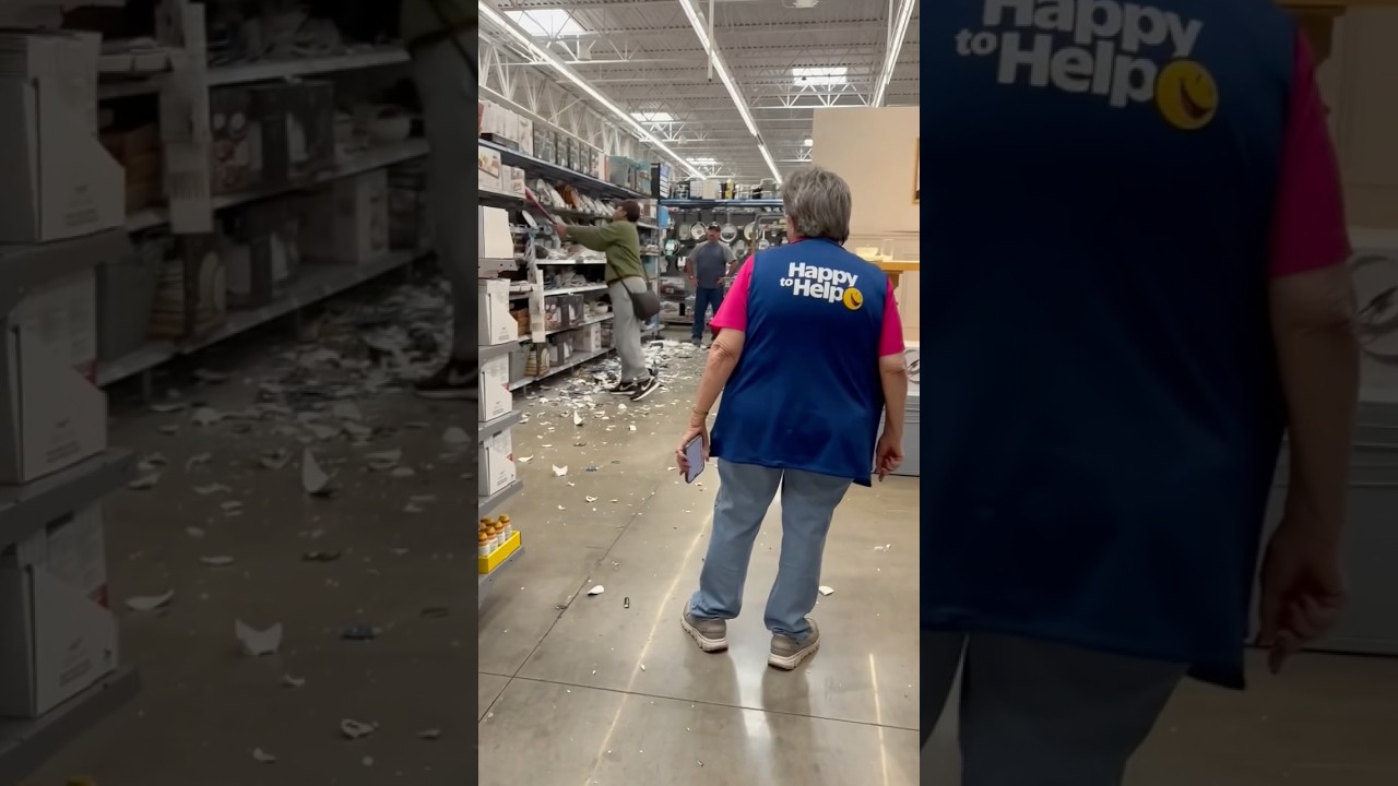 Woman arrested after smashing plates with baseball bat inside Walmart