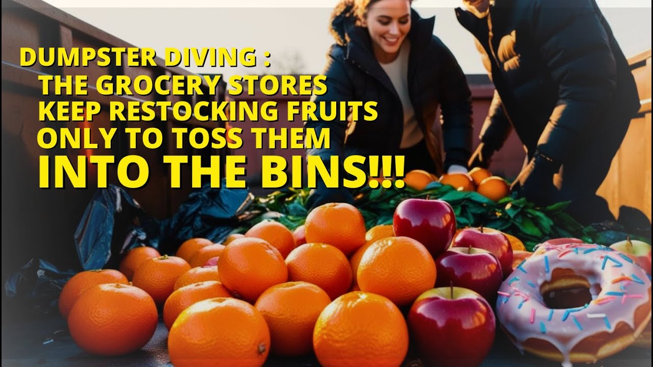 Dumpster Diving (Germany) : DAMI NA NAMANG GRASYA SA BASURA