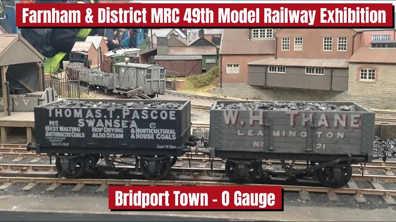 BRIDPORT TOWN | FARNHAM & DISTRICT MRC 49TH MODEL RAILWAY EXHIBITION  2024 #modelrailroad #train