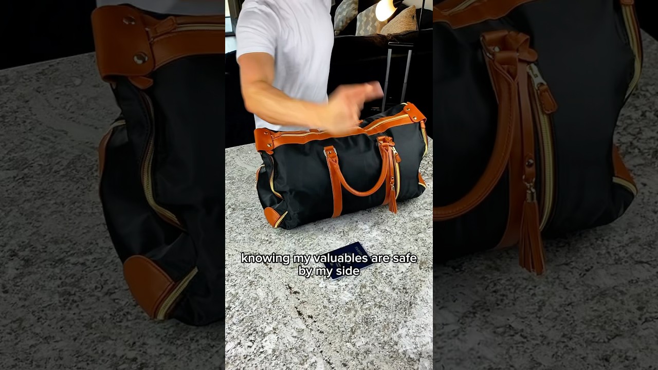 Airlines hate this backpack🤩✈️ #travelhacks #vacation #travel #travelbags