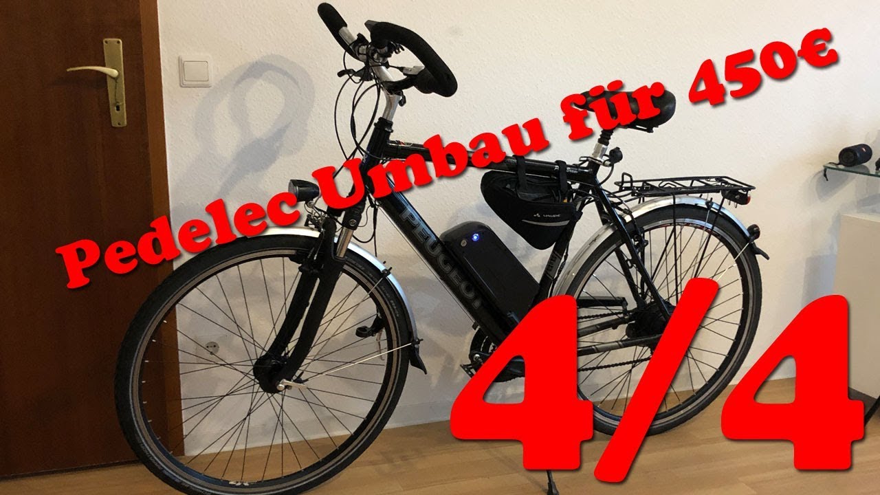 Pedelec Umbau für 450€! -- Teil 4 -- Testfahrt & Fazit