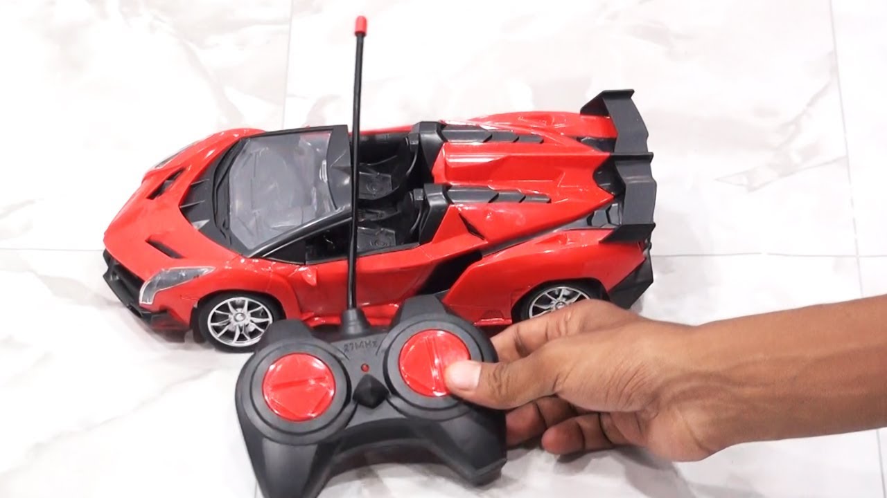 Lamborghini  RC Emulation Car  - 27 Mhz 1:16 scale unboxing and testing