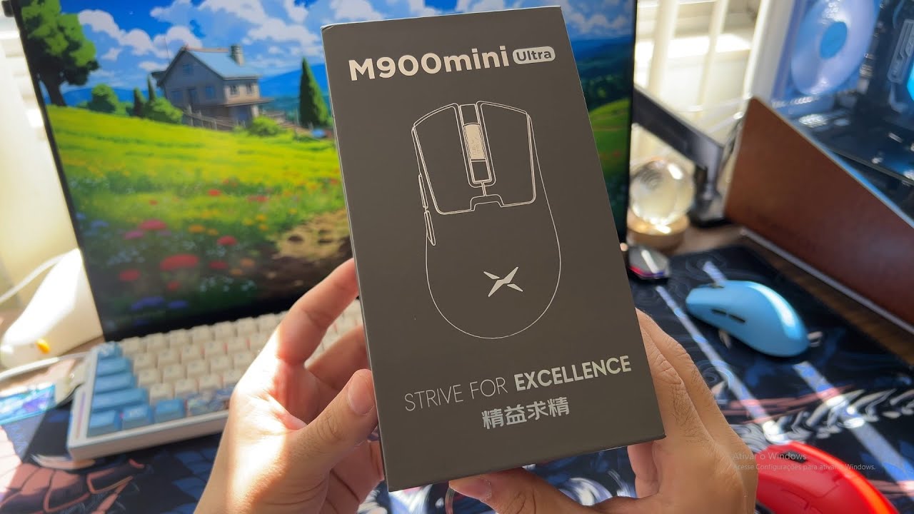 Melhor Mouse que a Delux já fez - M900 Mini Ultra