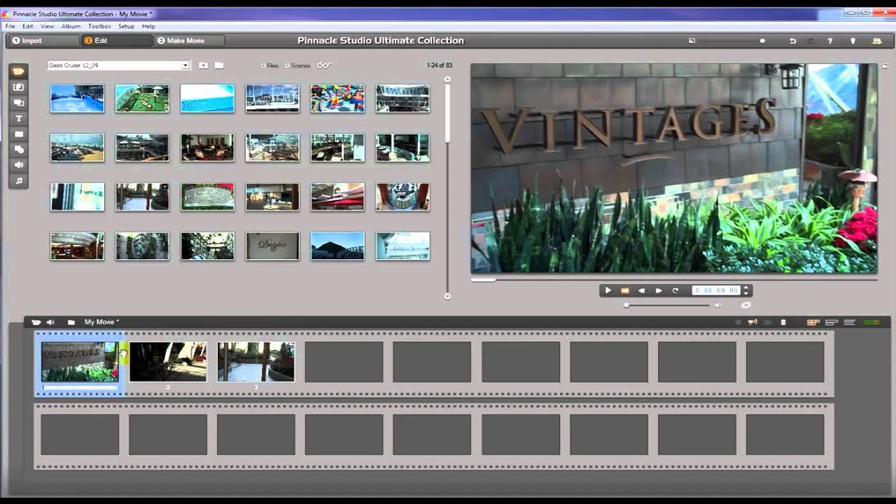 Video Editing - Pinnacle Studio Tutorial - Basic Video Editing Class