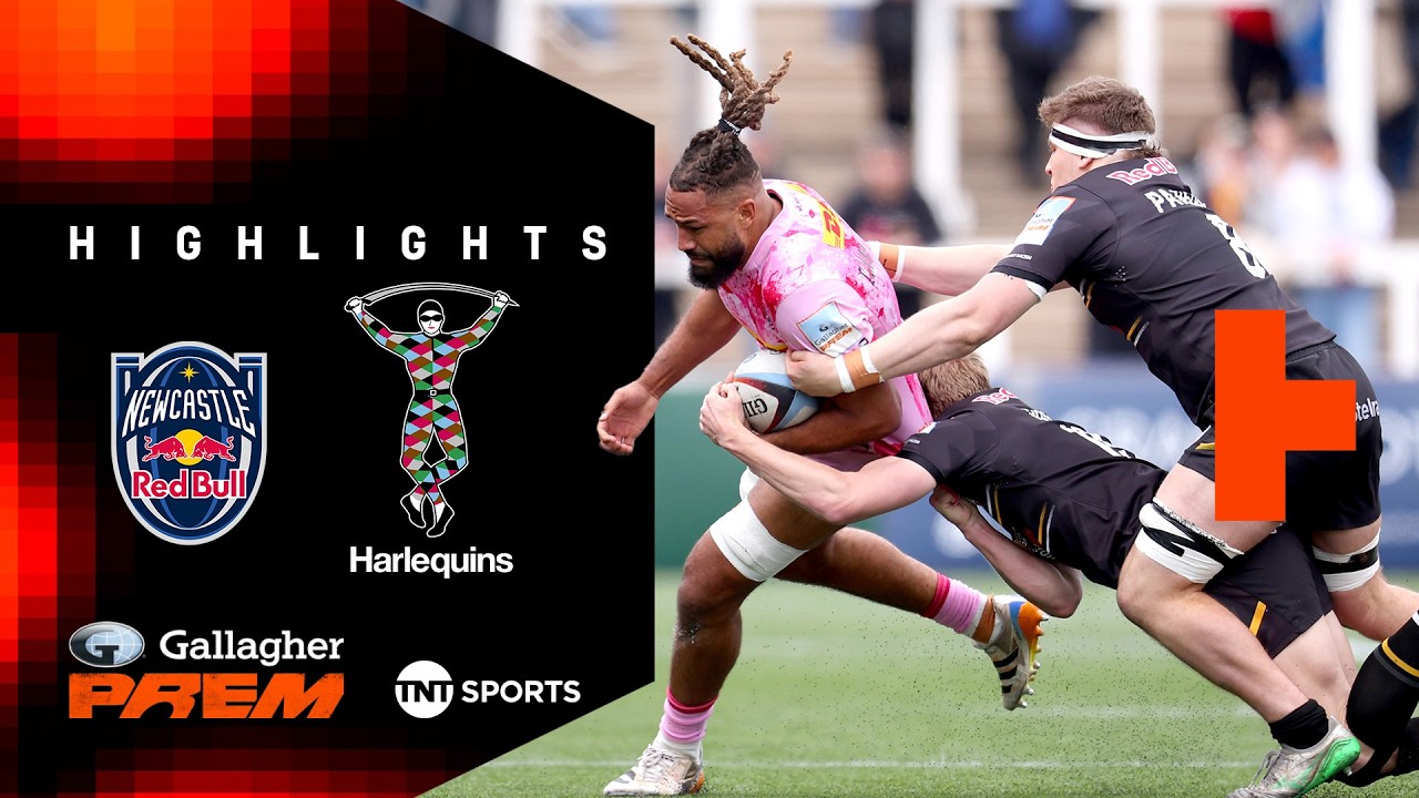 DEMOLITION JOB! 😮&zwj;💨 | Newcastle Red Bulls vs Harlequins | Gallagher PREM Rugby Highlights