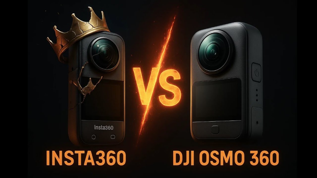 Nowy KR&Oacute;L kamer 360? 👑 Insta360 X5 vs DJI Osmo 360 - Ostateczne Starcie! Niesponsorowane