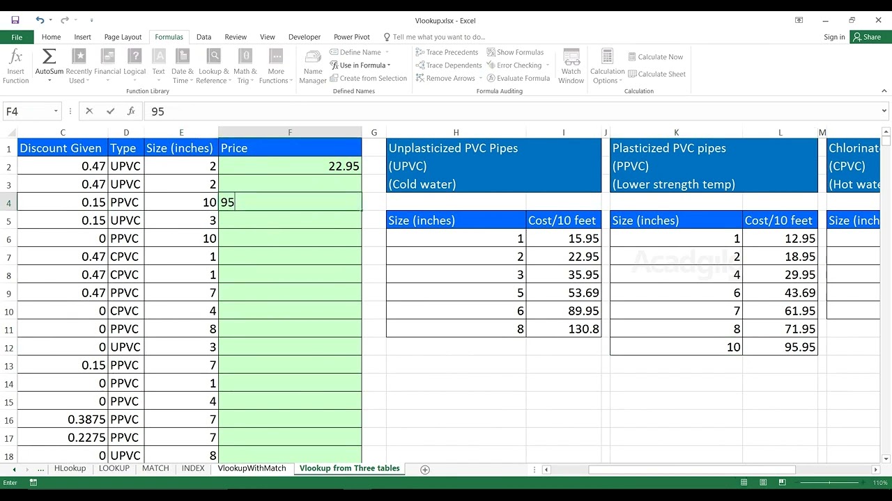 How to do Vlookup with Multiple Tables ｜ How to do Vlookup with 3 Tables ｜ Excel Tutorial D7LFHnBn6u