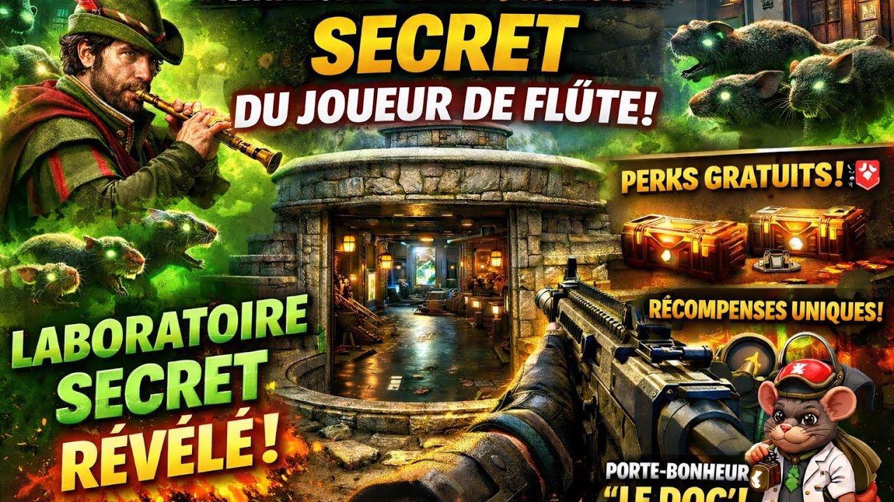 Warzone BO7 : l’Easter Egg SECRET du Joueur de flûte sur Haven’s Hollow 😱
