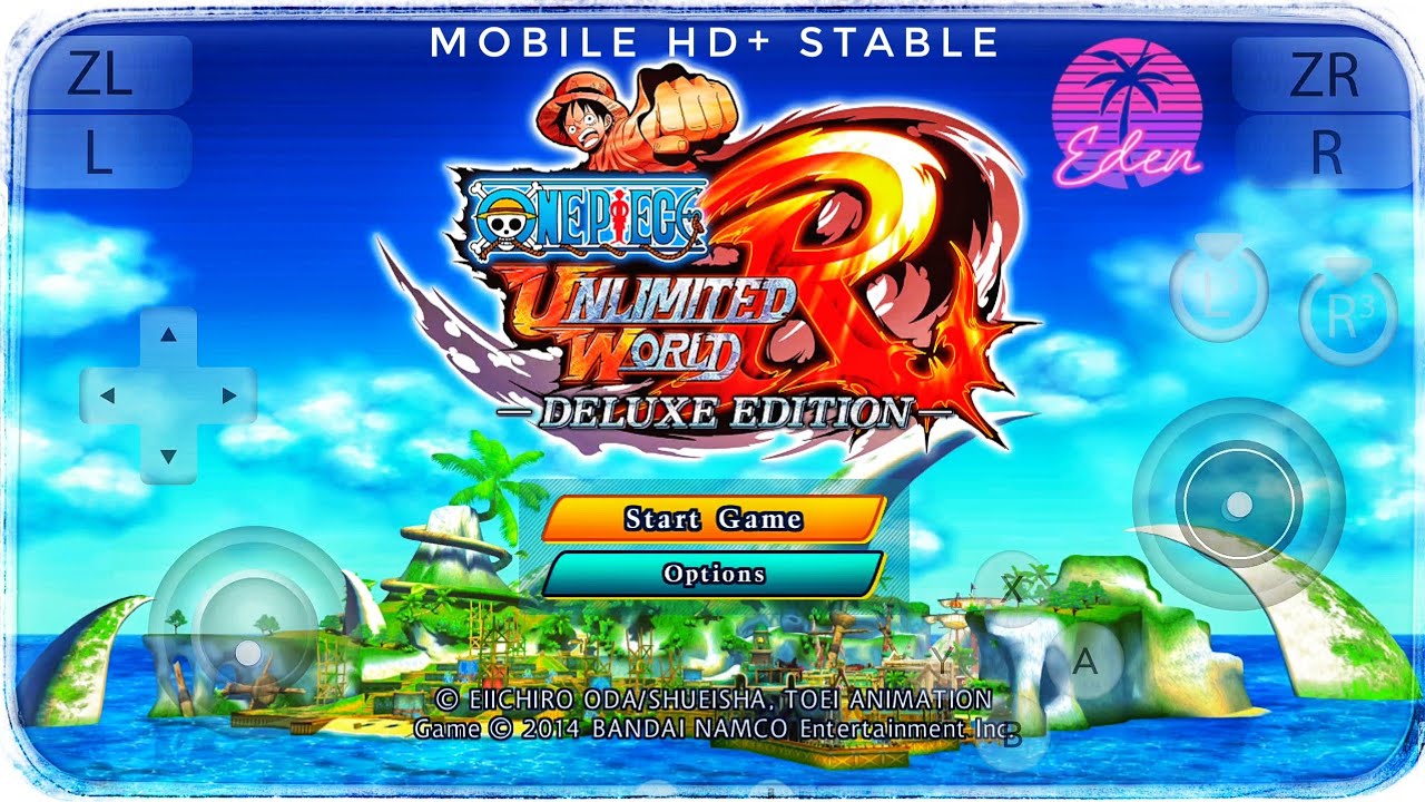 One Piece: Unlimited World Red HD ~60fps android Gameplay | Eden x Turnip 2026
