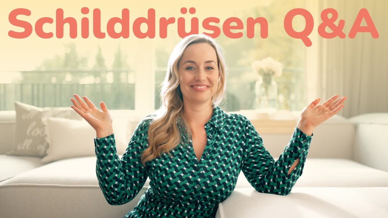 Schilddrüsen-Q&A (Nahrungsergänzungsmittel, Hashimoto heilbar, Karottensaft?) #fraghannah