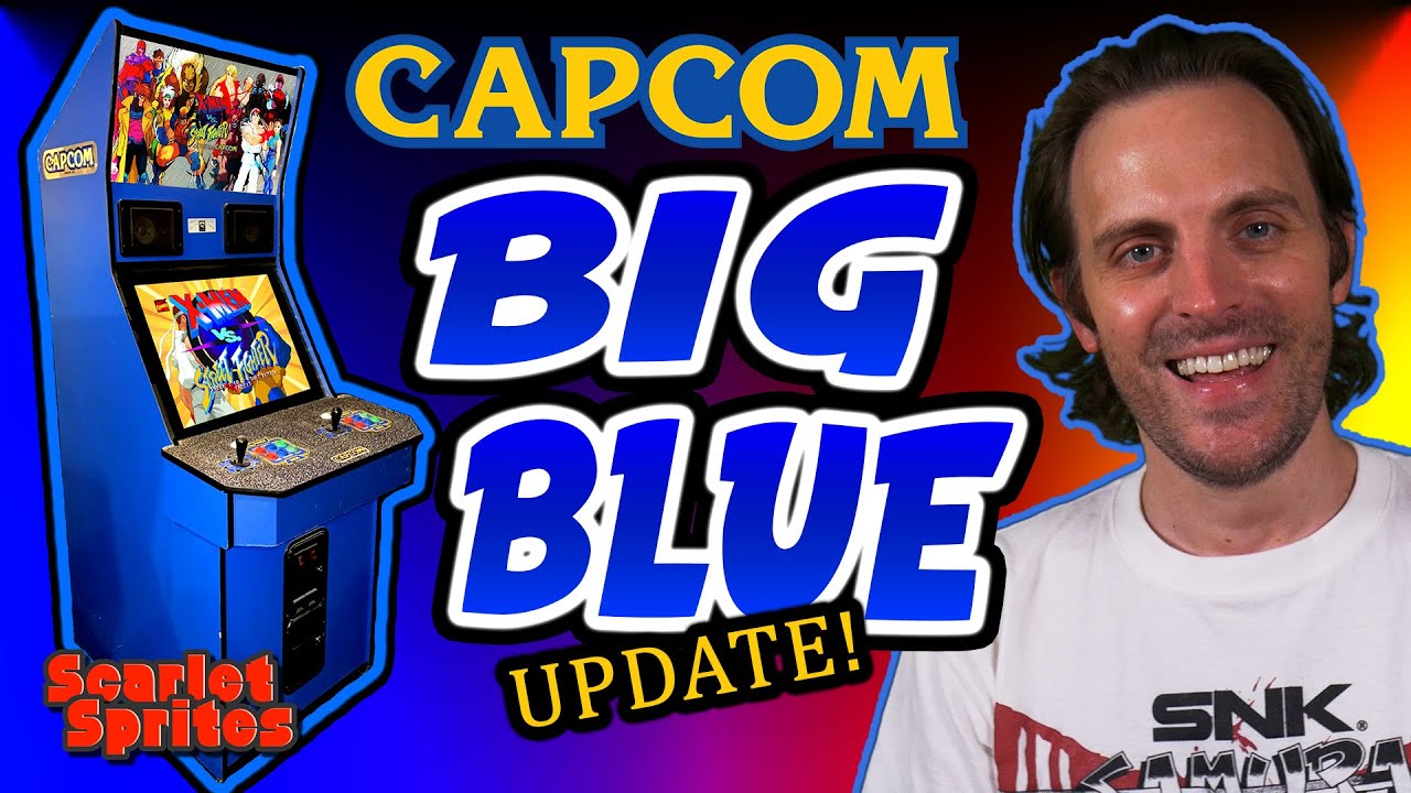 Capcom Big Blue Arcade Cabinet Update!