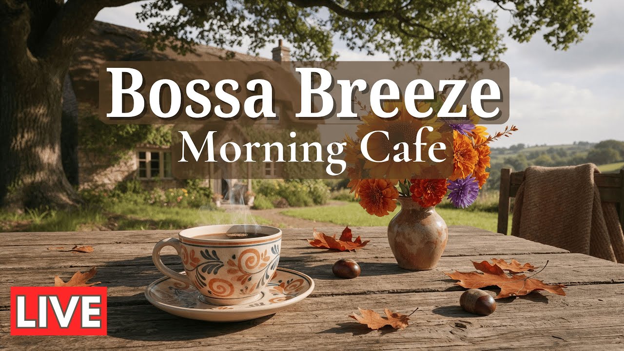 Bossa Breeze Morning Coffee 🌞 Smooth Jazz for Relaxing, Studying & Happy Vibes