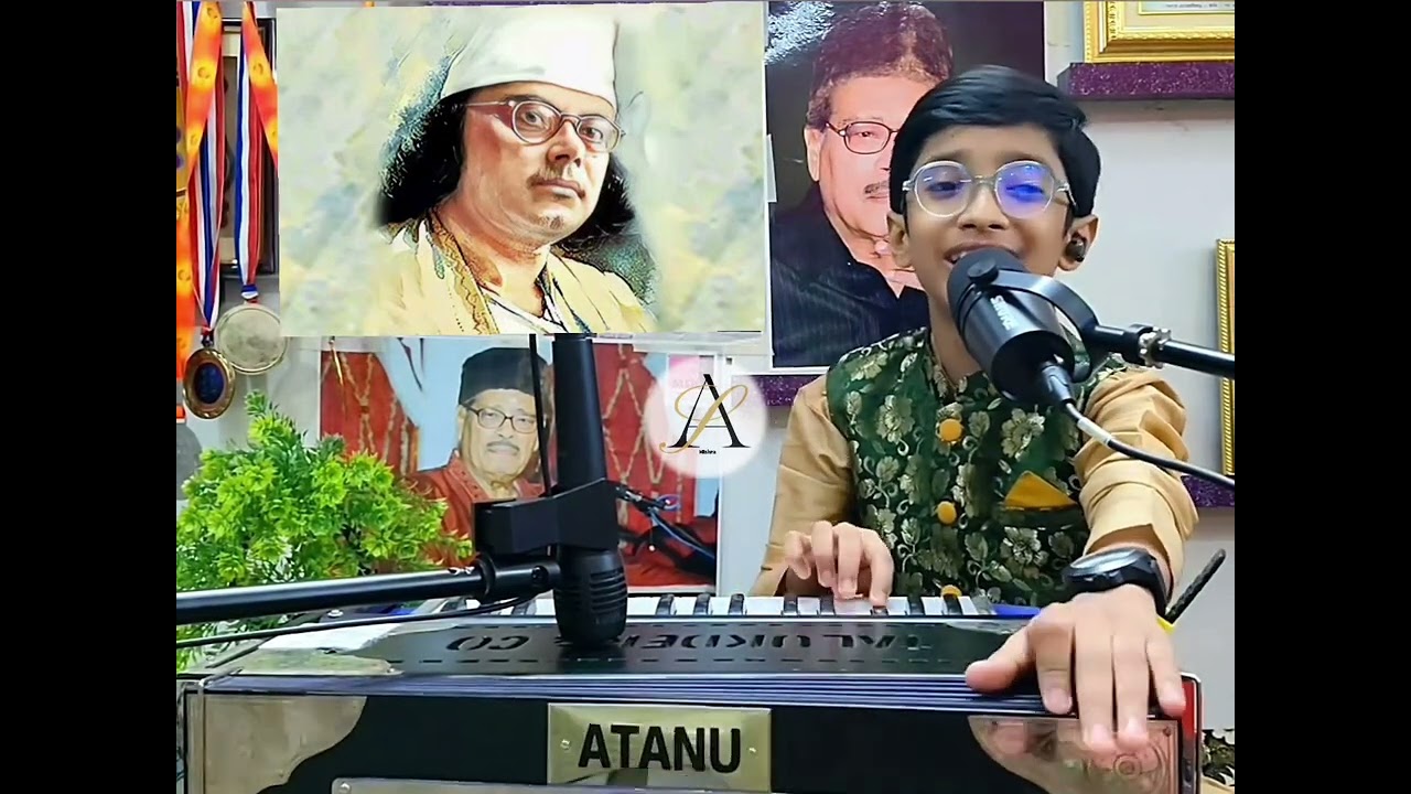 যাবার বেলায় ফেলে যেও একটি খোঁপার ফুল। নজরুল গীতি। অতনু মিশ্র।
