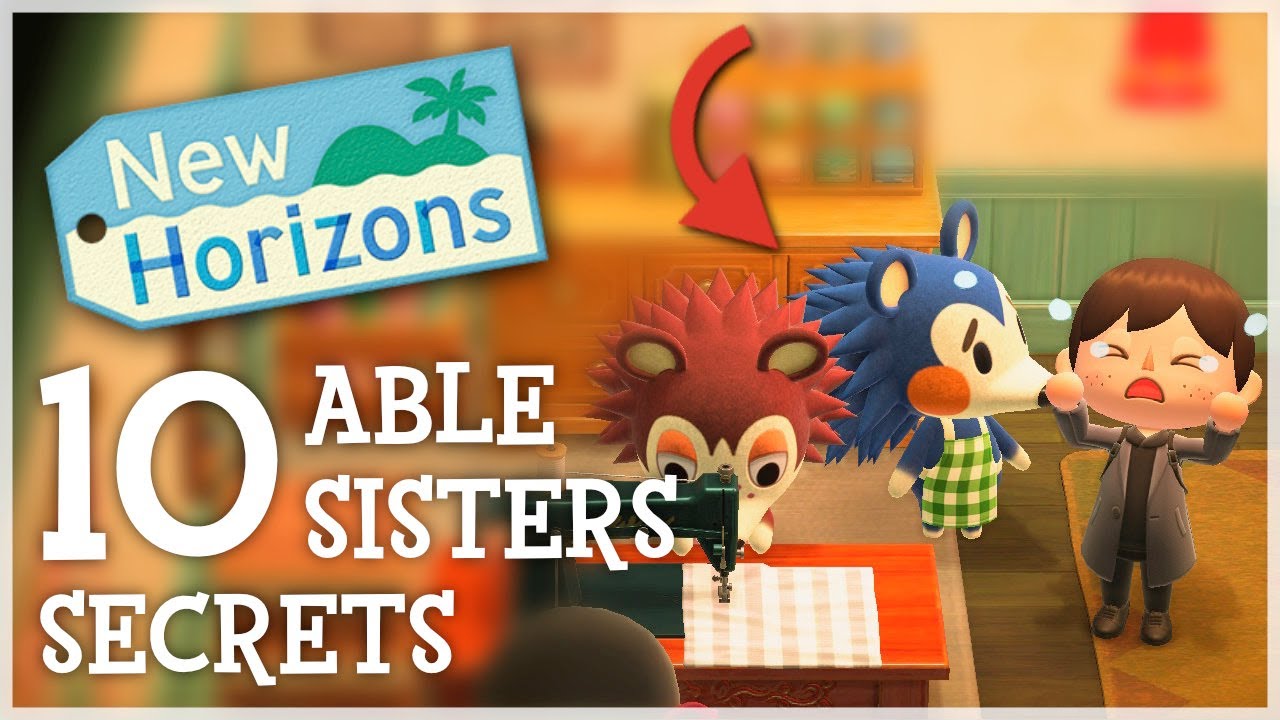 10 Able Sisters SECRETS You Missed - Animal Crossing New Horizons (ACNH Hidden Details)