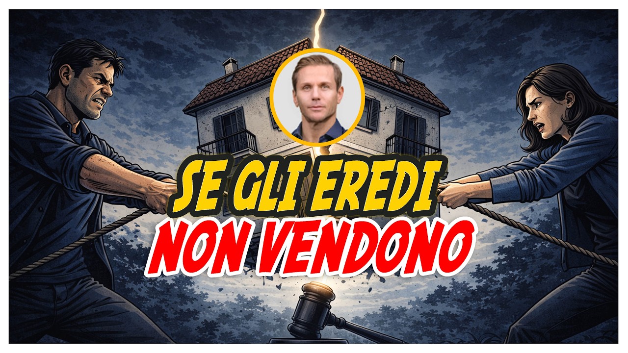 Quando uno degli EREDI non vuole VENDERE cosa si fa? | Avv. Angelo Greco