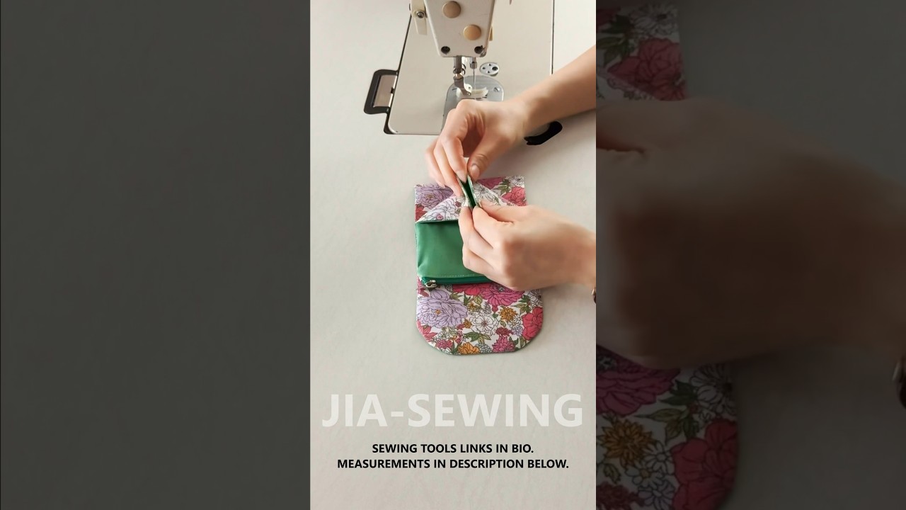 Coin Wallet👛✨ | DIY | Quick Sewing Tips No.130