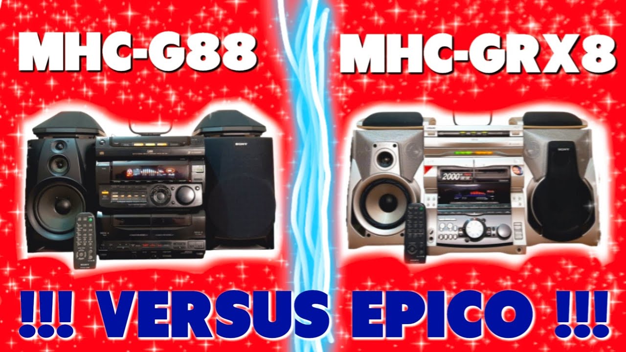 BATALLA REAL💎🦆 SONY MHC-G88 vs SONY MHC-GRX8‼️💎 cual sera EL REY de Sony🤔❓ #296 🦆🎧