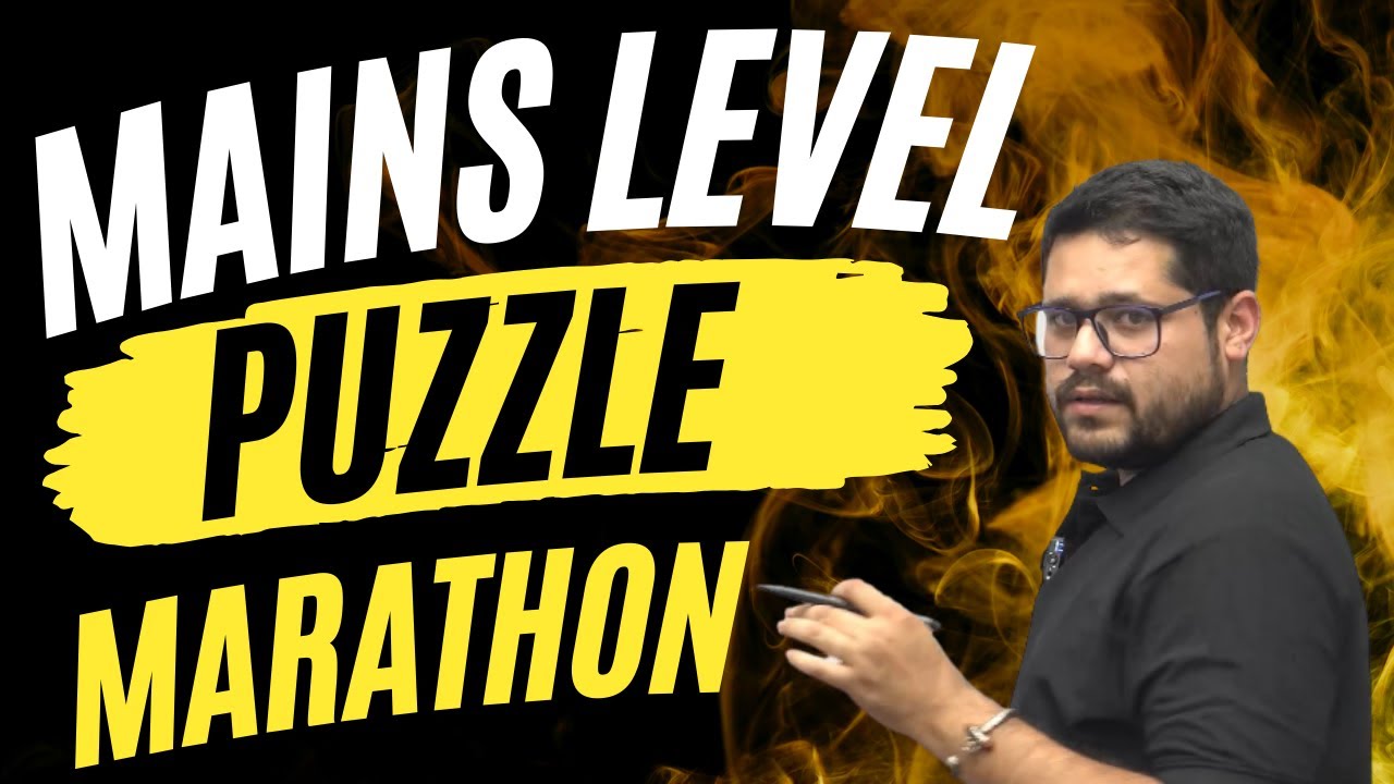 🔥 New Pattern Based Puzzle का ज़बरदस्त Level का Marathon | All Bank Exams 2024 - 25 | Ankush Lamba