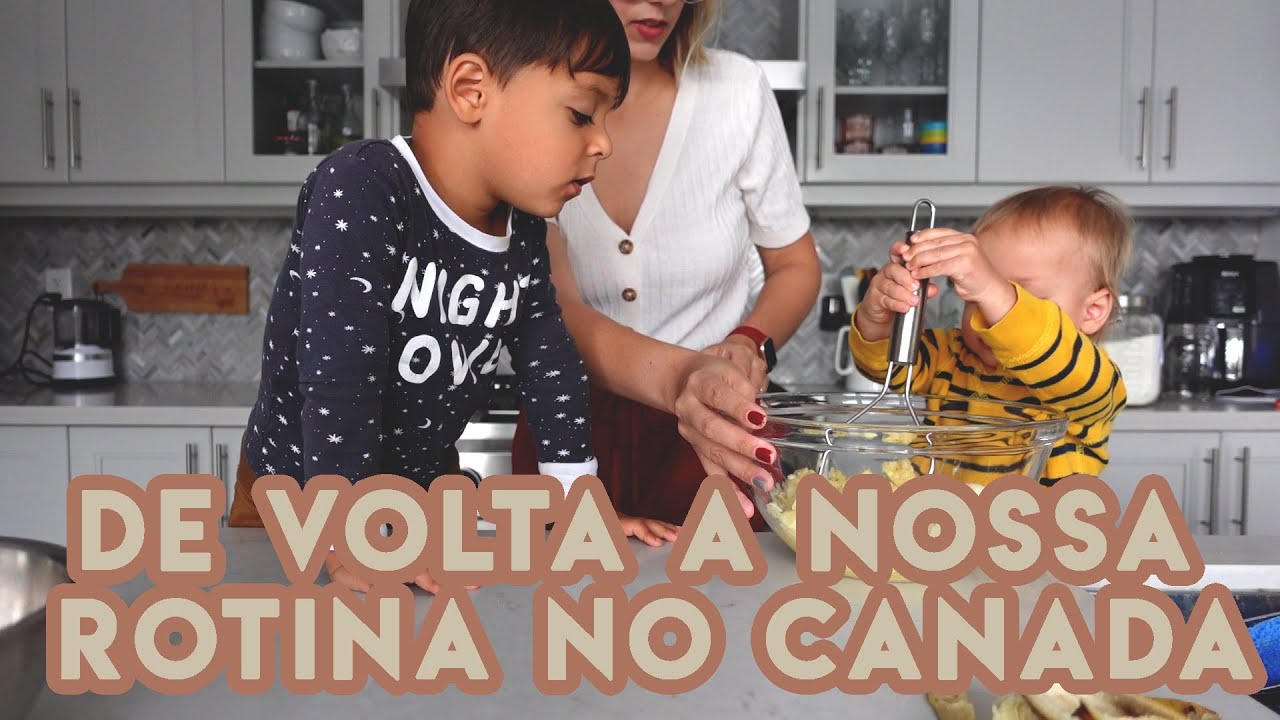 de volta à nossa rotina no canadá - Cozinhe comigo + como estou me sentindo com a gravidez