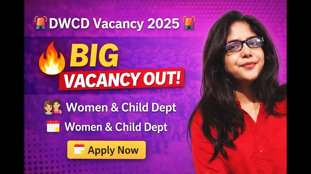 WCD Government Jobs 2025: Full Notification & Details Inside