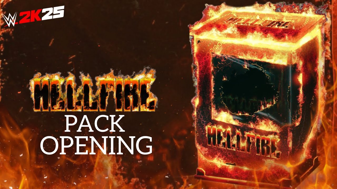 WWE 2K25 - HELLFIRE PACK OPENING 