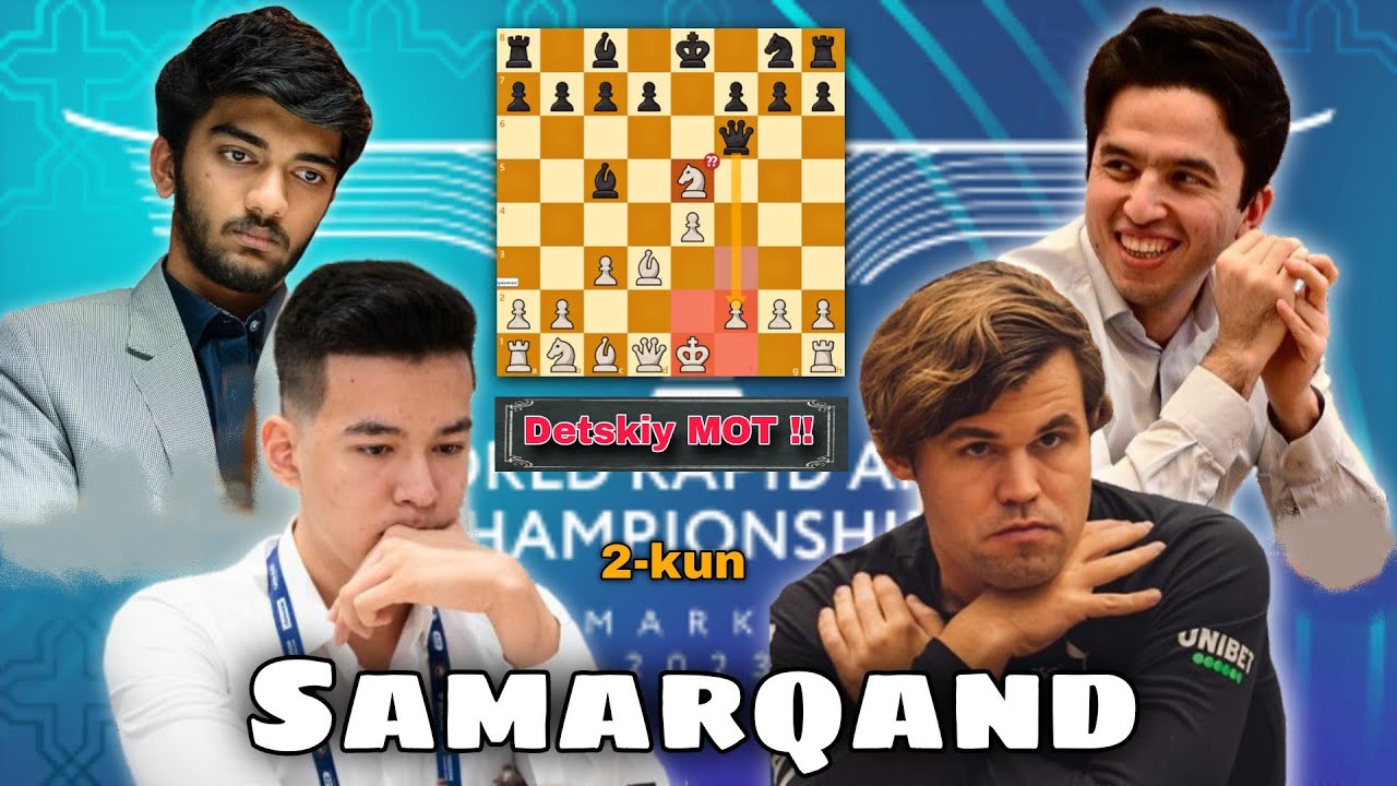 Tarixdagi yangilik Grandmaster 8 yurishda MOT bo'ldi ! | Jahongirning ishonchli g'alabasi !